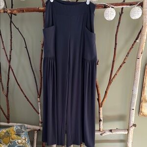 Elegant Grey Wide-Leg palazzo pants